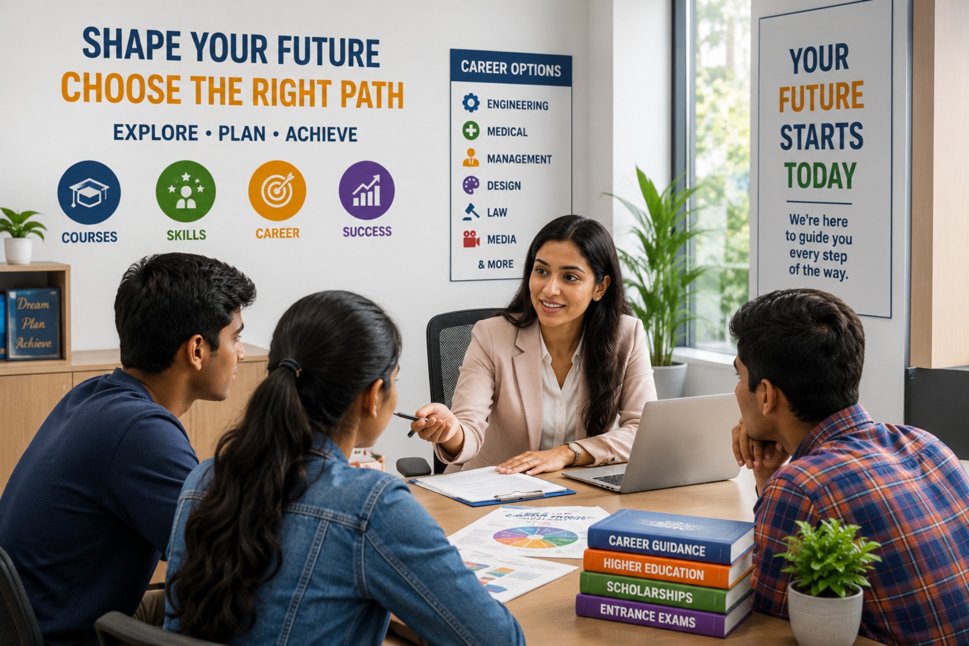 Admission guidance Sakshi Group
