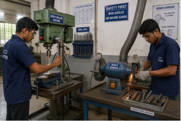 Drilling & Grinding Station